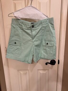 Lee Women's Mint Cargo Shorts